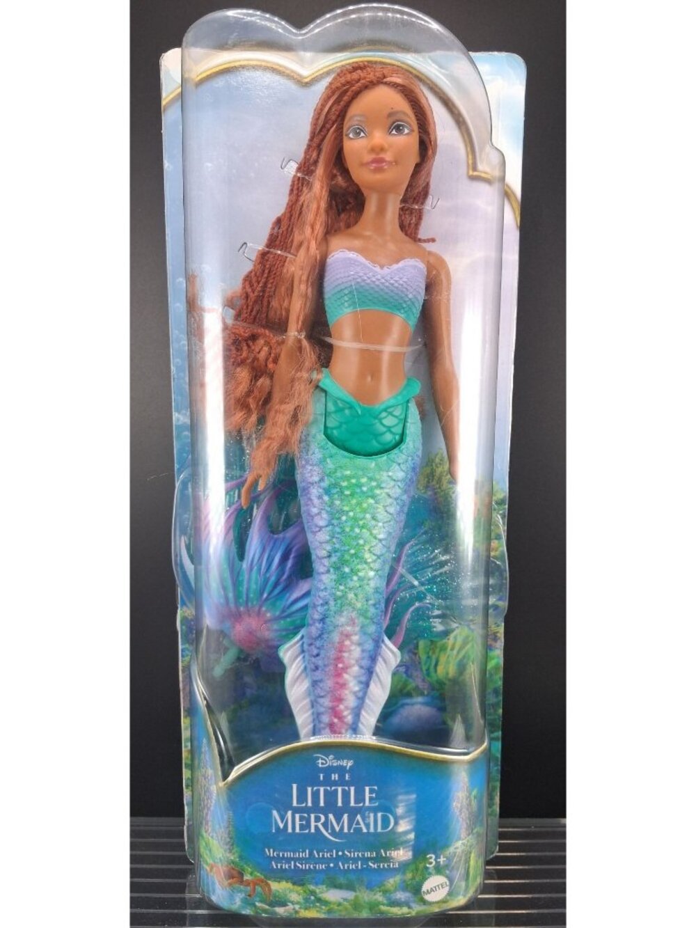 Disney The Little Mermaid Ariel Doll Mermaid Sirena Mattel 3+